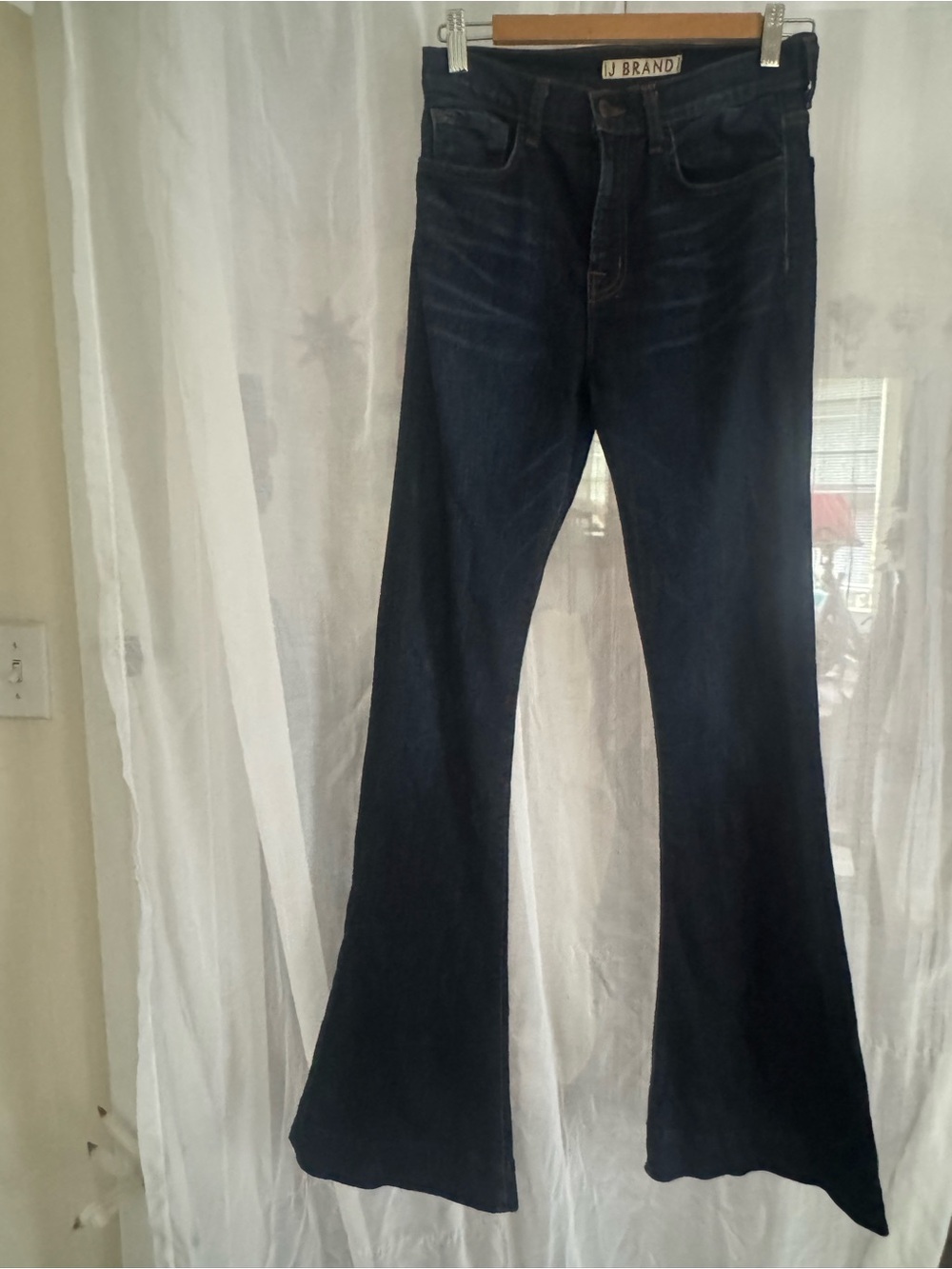 J Brand Dark Navy Flare Jeans